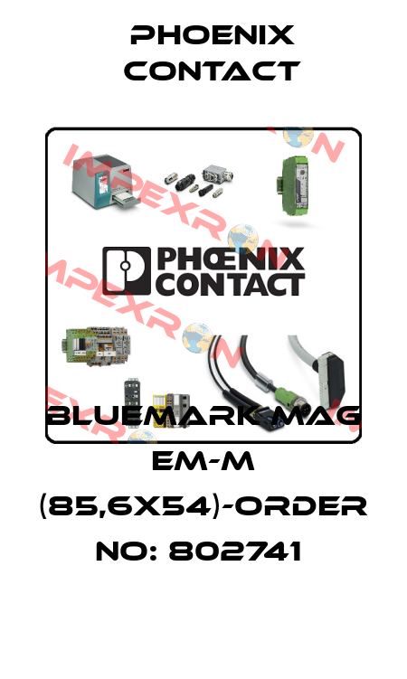BLUEMARK MAG EM-M (85,6X54)-ORDER NO: 802741  Phoenix Contact