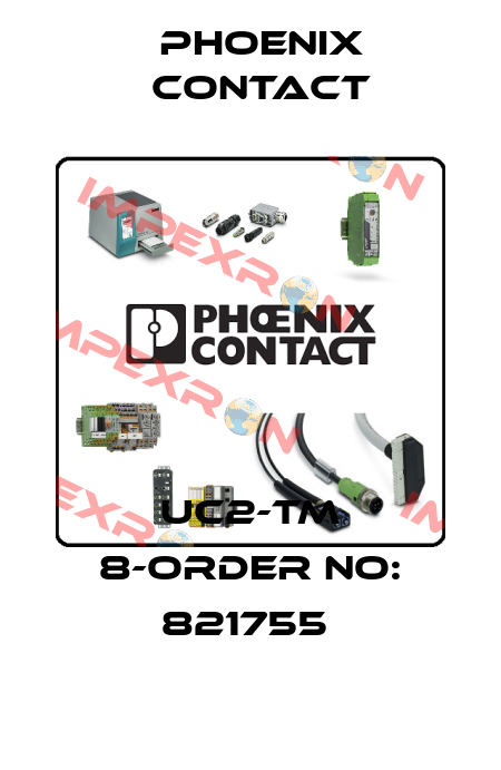 UC2-TM 8-ORDER NO: 821755  Phoenix Contact