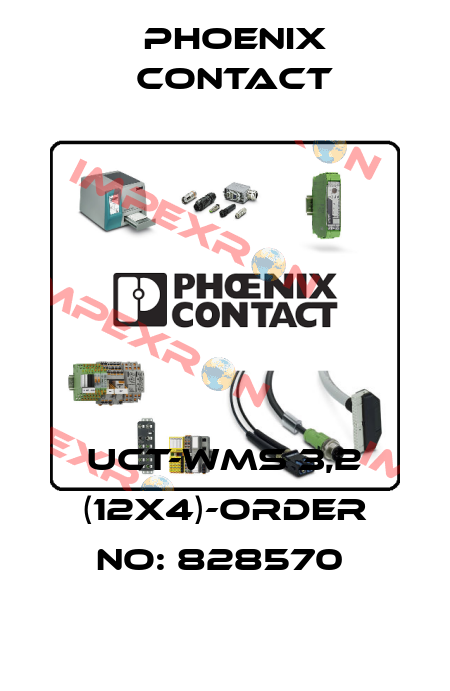 UCT-WMS 3,2 (12X4)-ORDER NO: 828570  Phoenix Contact