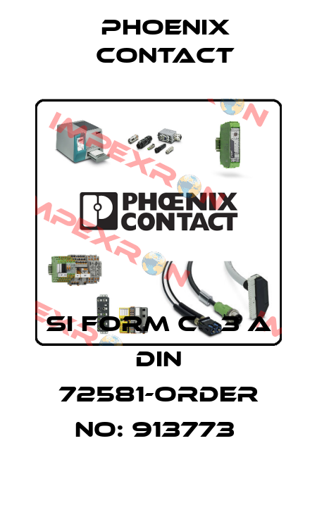 SI FORM C   3 A DIN 72581-ORDER NO: 913773  Phoenix Contact