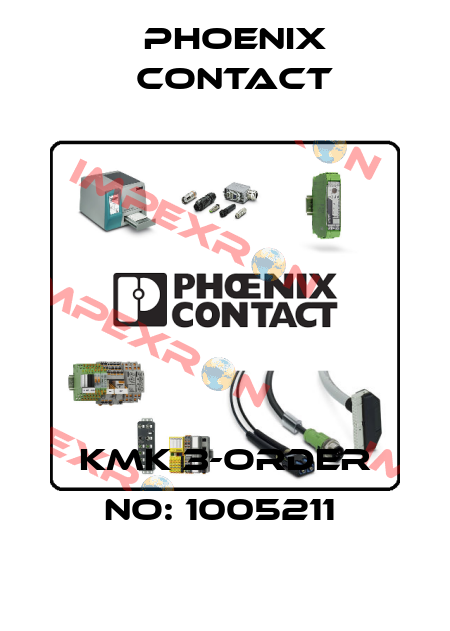 KMK 3-ORDER NO: 1005211  Phoenix Contact