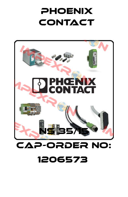 NS 35/15 CAP-ORDER NO: 1206573  Phoenix Contact