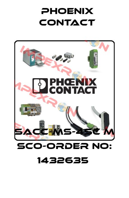 SACC-MS-4SC M SCO-ORDER NO: 1432635  Phoenix Contact