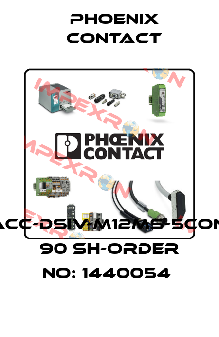 SACC-DSIV-M12MS-5CON-L 90 SH-ORDER NO: 1440054  Phoenix Contact