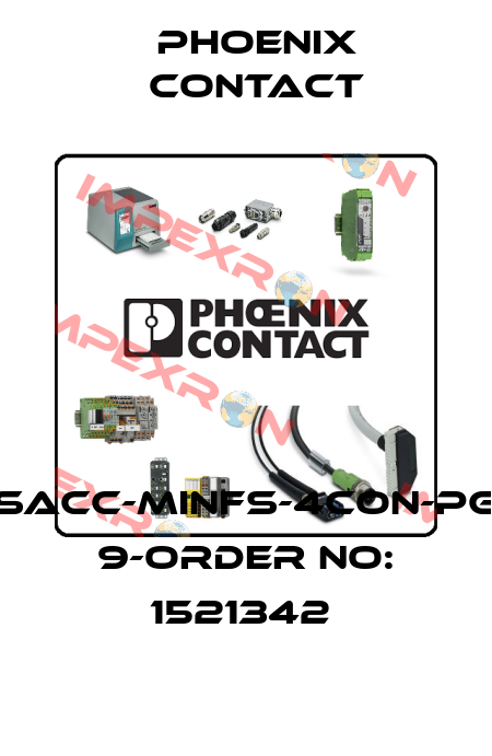 SACC-MINFS-4CON-PG 9-ORDER NO: 1521342  Phoenix Contact