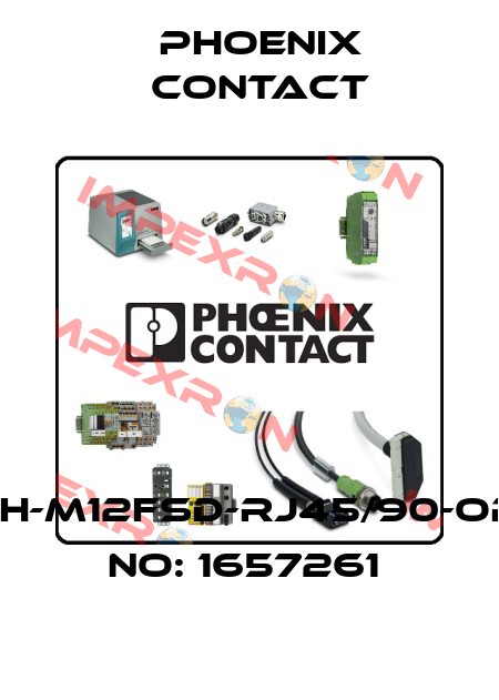 VS-BH-M12FSD-RJ45/90-ORDER NO: 1657261  Phoenix Contact
