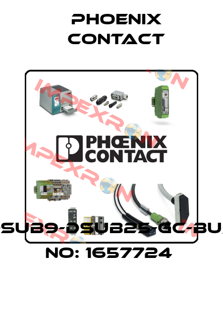 VS-SI-FP-DSUB9-DSUB25-GC-BU/ST-ORDER NO: 1657724  Phoenix Contact