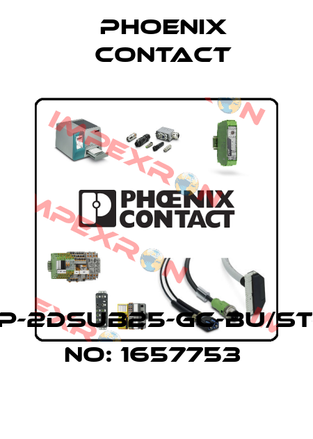 VS-SI-FP-2DSUB25-GC-BU/ST-ORDER NO: 1657753  Phoenix Contact