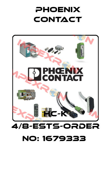 HC-K 4/8-ESTS-ORDER NO: 1679333  Phoenix Contact