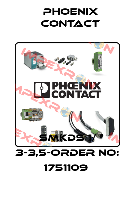 SMKDS 1/ 3-3,5-ORDER NO: 1751109  Phoenix Contact