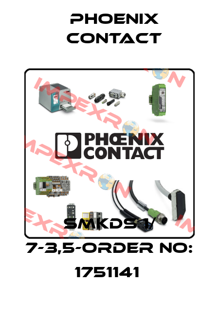 SMKDS 1/ 7-3,5-ORDER NO: 1751141  Phoenix Contact