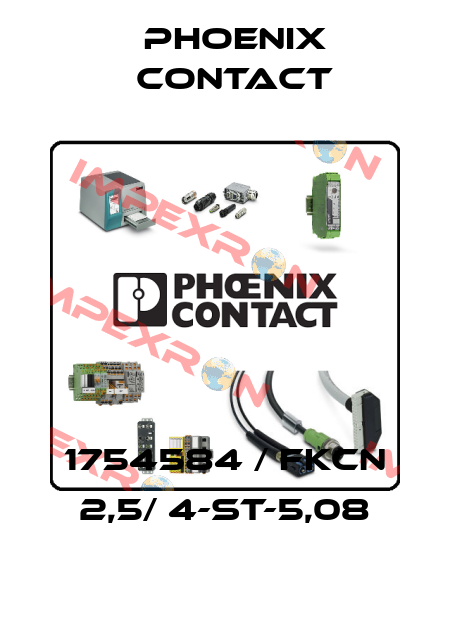 1754584 / FKCN 2,5/ 4-ST-5,08 Phoenix Contact