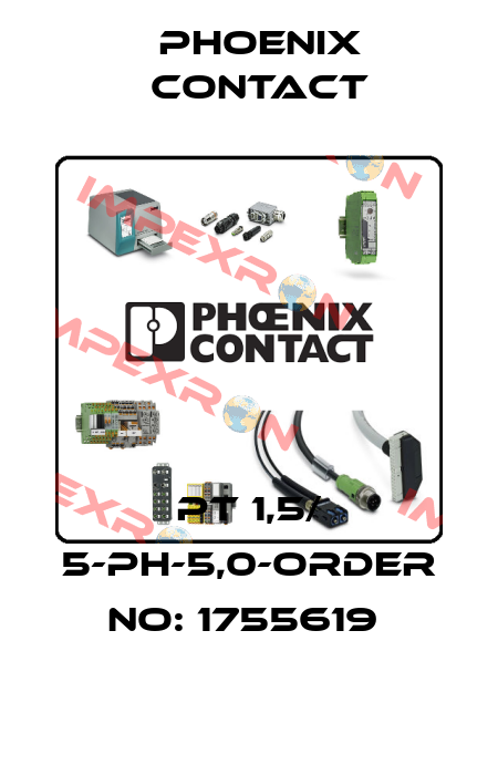 PT 1,5/ 5-PH-5,0-ORDER NO: 1755619  Phoenix Contact