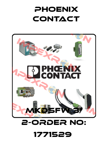 MKDSFW 3/ 2-ORDER NO: 1771529  Phoenix Contact