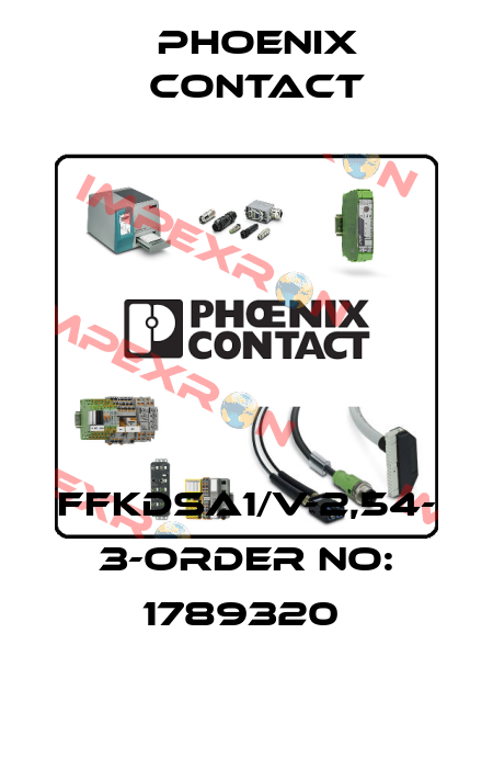 FFKDSA1/V-2,54- 3-ORDER NO: 1789320  Phoenix Contact