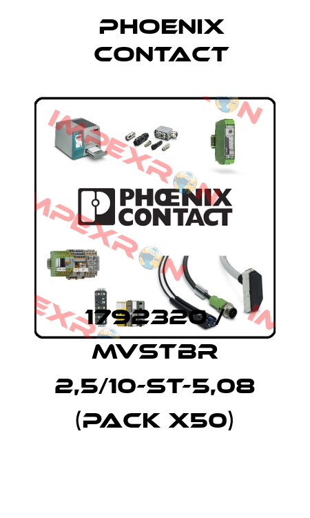 1792320 / MVSTBR 2,5/10-ST-5,08 (pack x50) Phoenix Contact