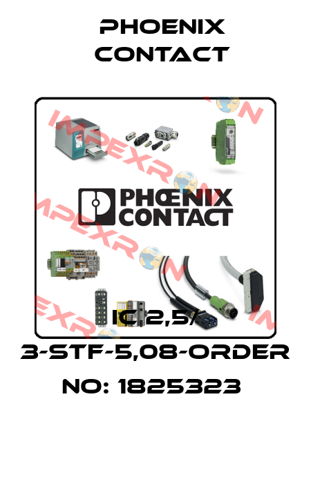IC 2,5/ 3-STF-5,08-ORDER NO: 1825323  Phoenix Contact