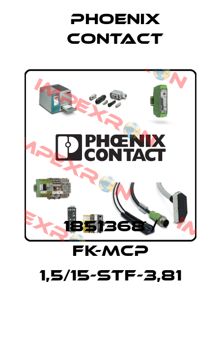1851368 / FK-MCP 1,5/15-STF-3,81 Phoenix Contact