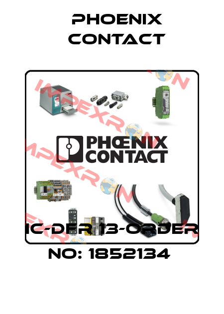 IC-DFR 13-ORDER NO: 1852134  Phoenix Contact