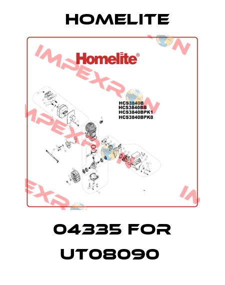 04335 FOR UT08090  Homelite