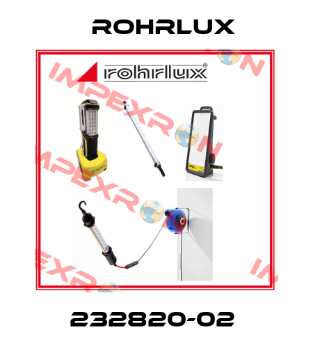 232820-02  Rohrlux