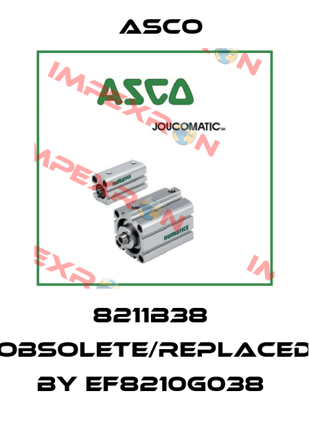 8211B38  obsolete/replaced by EF8210G038  Asco