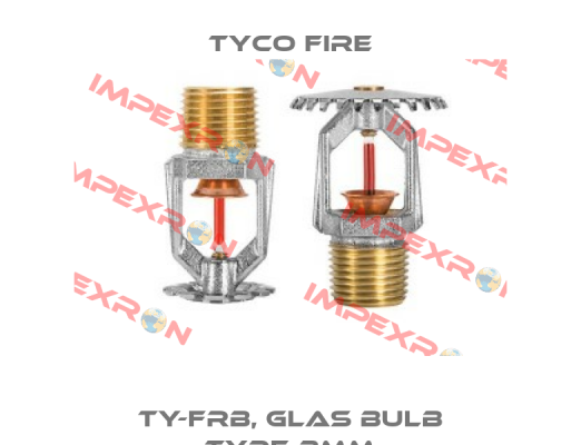 TY-FRB, Glas Bulb Type-3mm Tyco Fire