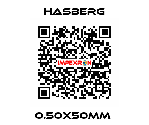 0.50X50MM  Hasberg