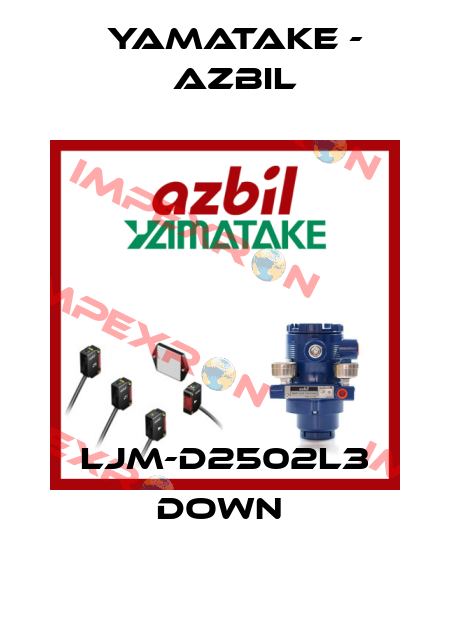 LJM-D2502L3 DOWN  Yamatake - Azbil
