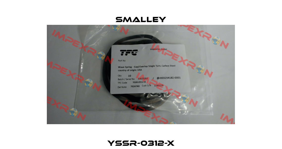 YSSR-0312-X SMALLEY