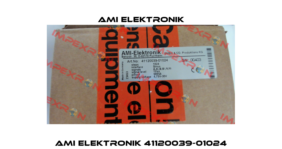 AMI ELEKTRONIK 41120039-01024 Ami Elektronik