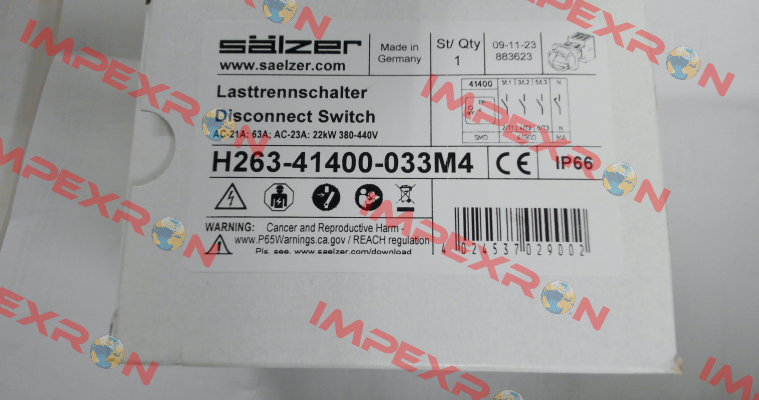 H263-41400-033M4 Salzer