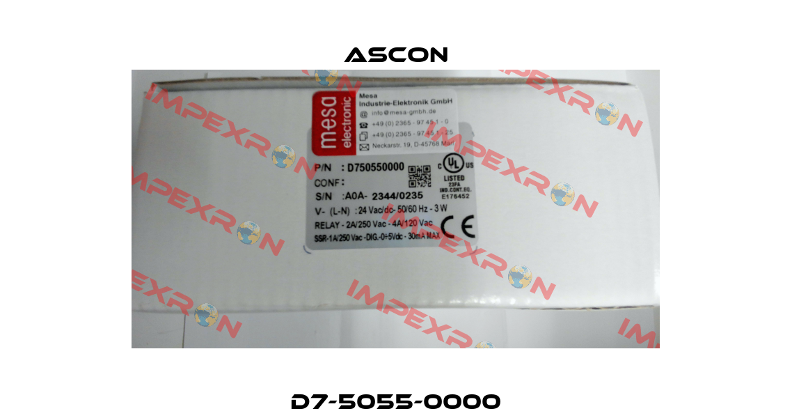D7-5055-0000 Ascon