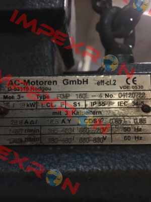 PDM-4-B35-22-180L-G-Z1, 180L, 22 kW  AC Motoren