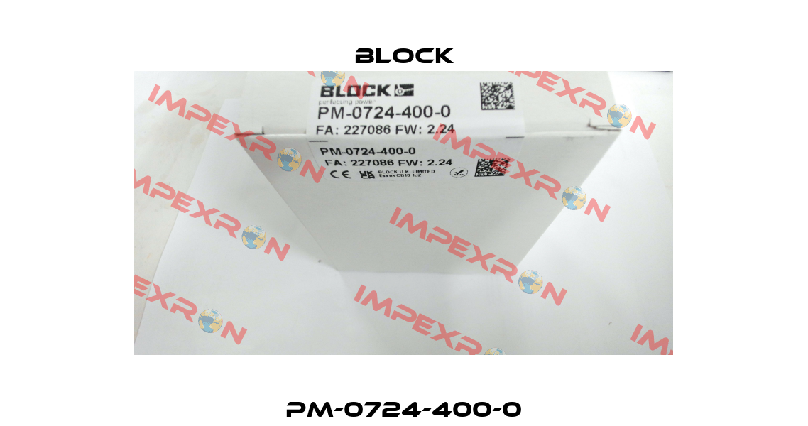 PM-0724-400-0 Block