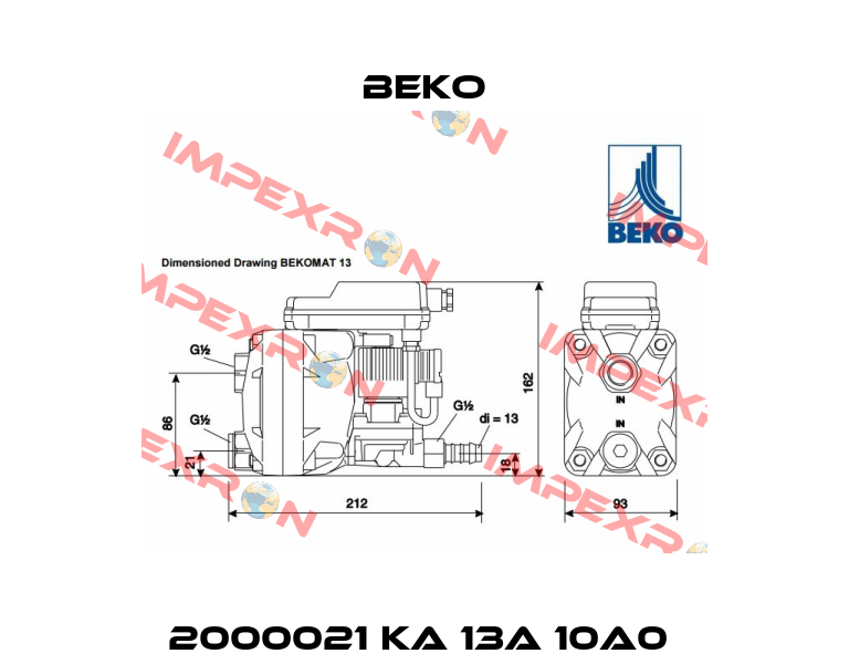 2000021 KA 13A 10A0  Beko