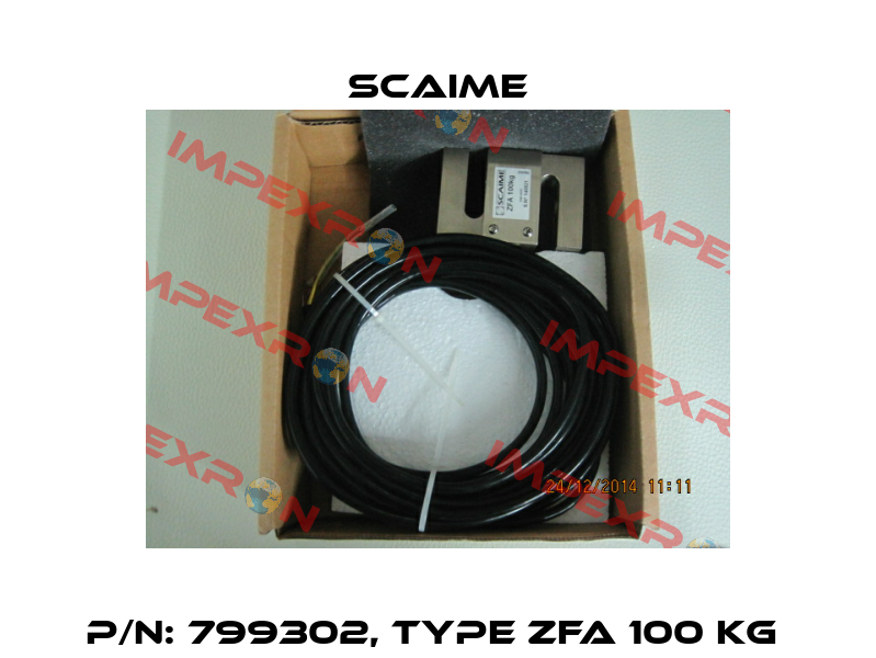 P/N: 799302, Type ZFA 100 KG  Scaime