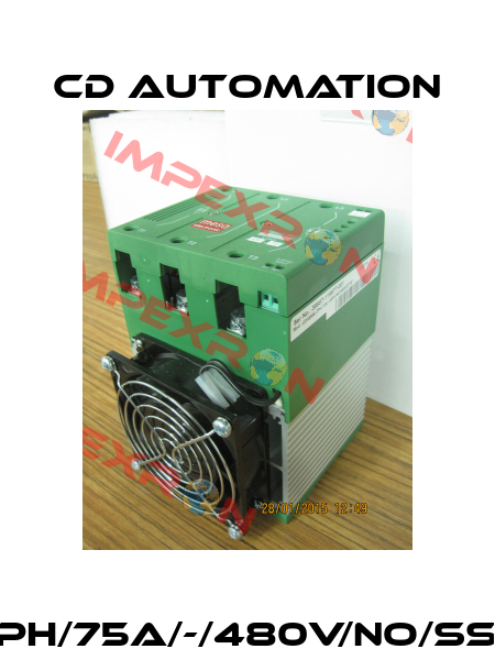 CD3000S 2PH/75A/-/480V/NO/SSR/ZC/NF/EM CD AUTOMATION