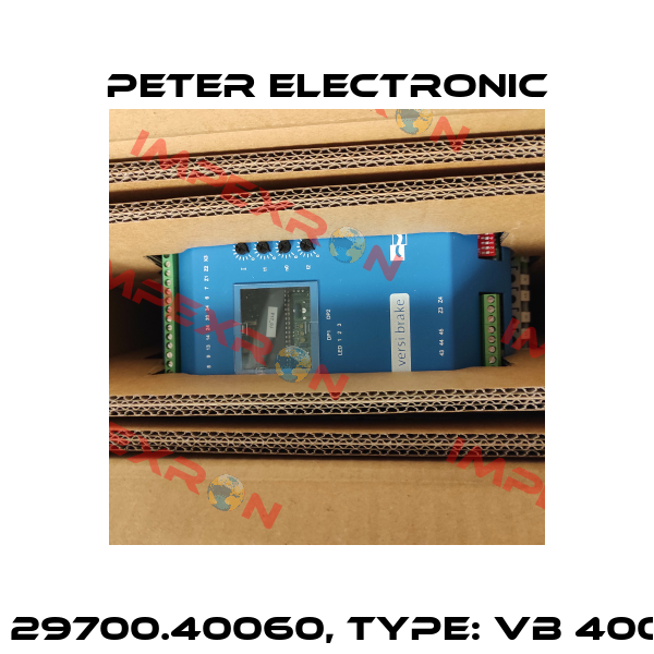P/N: 29700.40060, Type: VB 400-60 Peter Electronic