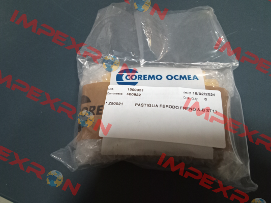Z50021 Coremo Ocmea S.p.A.