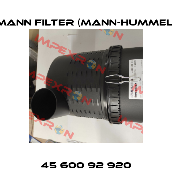 45 600 92 920 Mann Filter (Mann-Hummel)