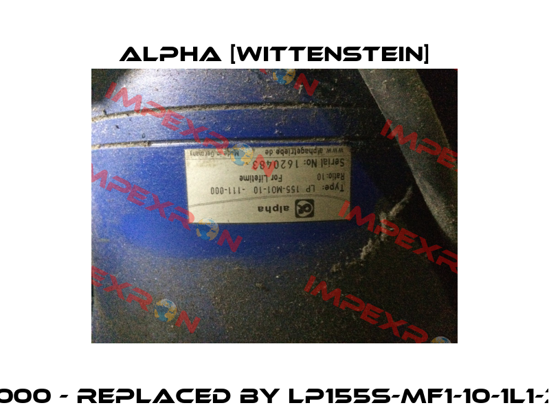 LP155-M01-10-111-000 - replaced by LP155S-MF1-10-1L1-3S/MPL-A4540F  Alpha [Wittenstein]