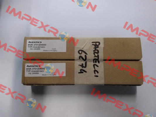 P/N: 3701204000, Type: 370-MA-M027-0040-N (12 mm) Aventics