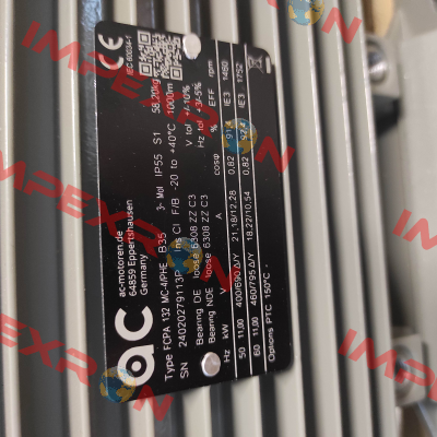 FCPA 132 MC-4/PHE AC Motoren