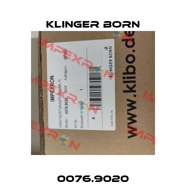 0076.9020 Klinger Born