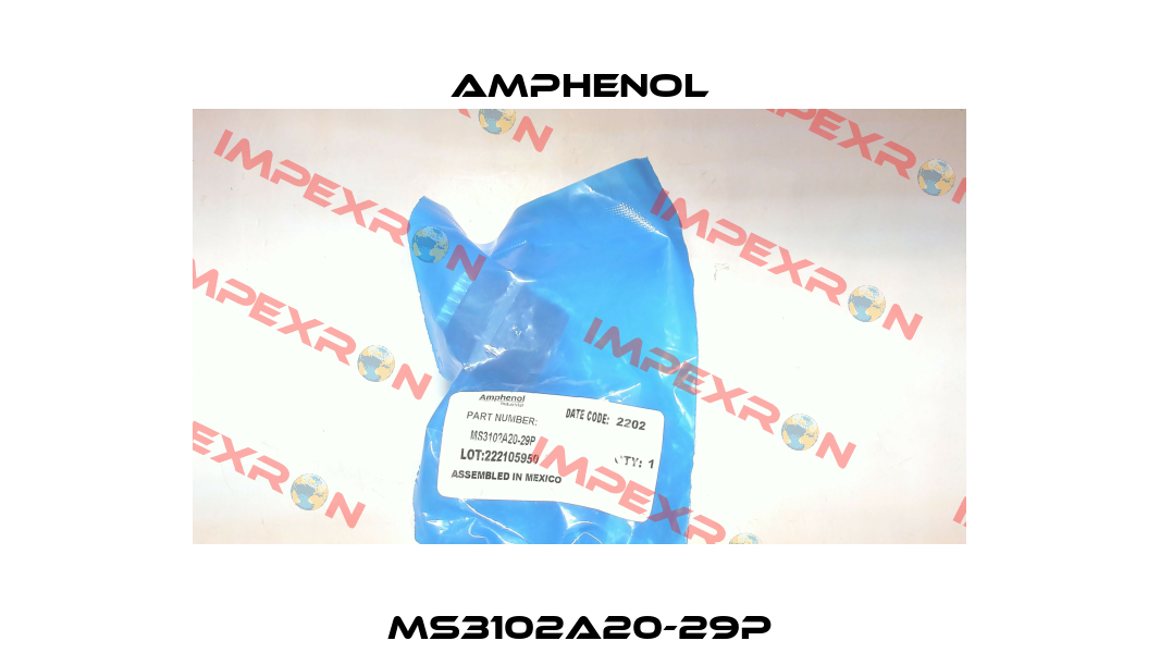 MS3102A20-29P Amphenol