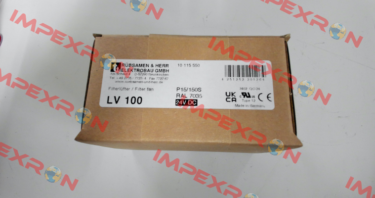 LV 100 24 VDC Rübsamen & Herr
