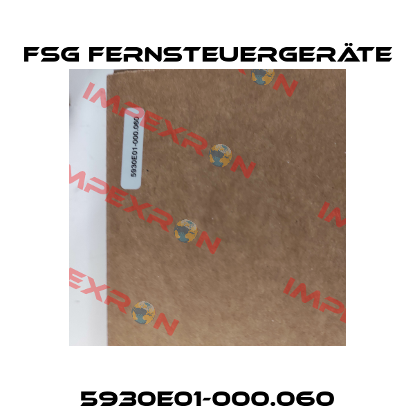 5930E01-000.060 FSG Fernsteuergeräte