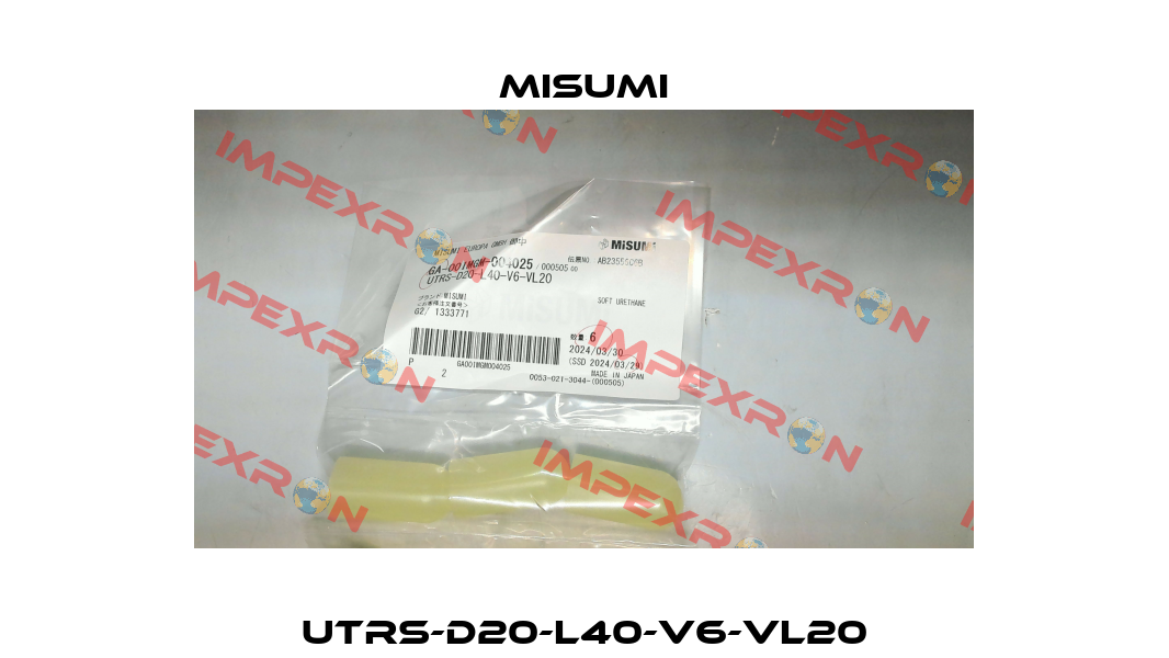 UTRS-D20-L40-V6-VL20 Misumi