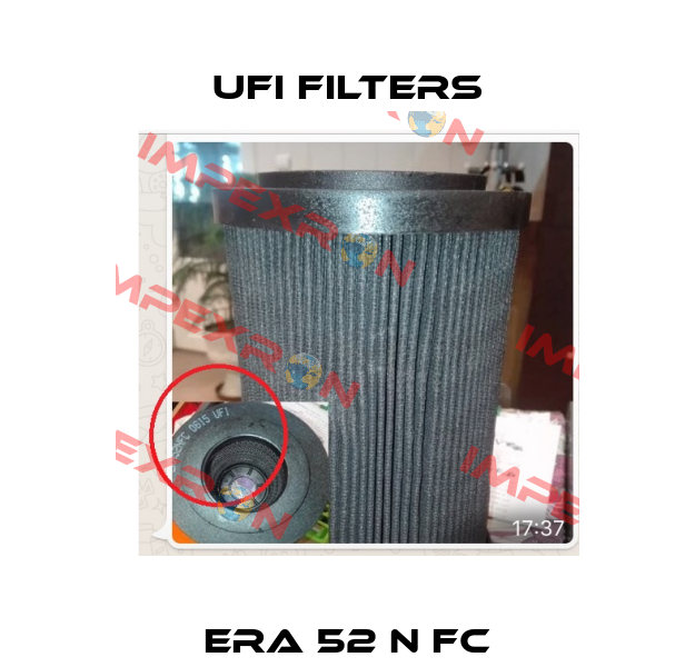 ERA 52 N FC Ufi Filters